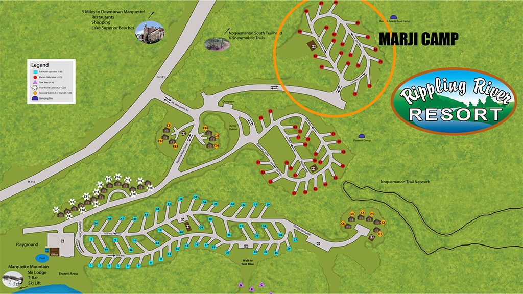 Marji Camp 2023 Map