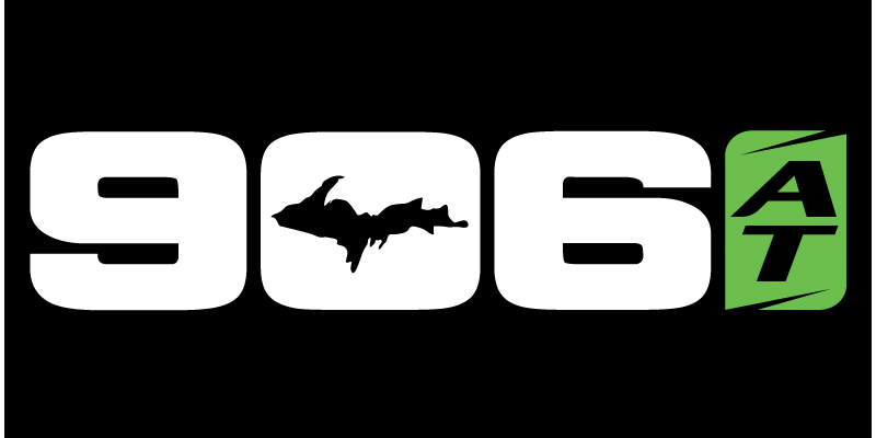 906AT White Logo - Zip