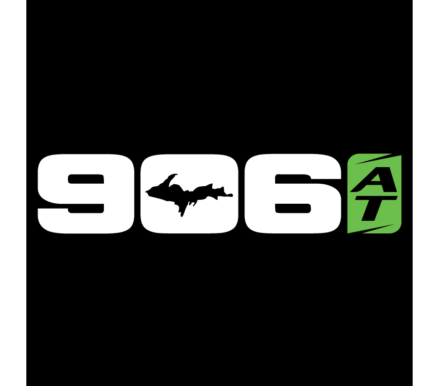 906AT White Logo - Zip